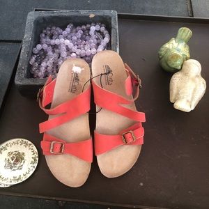 Clog by white mountain two strap sandals